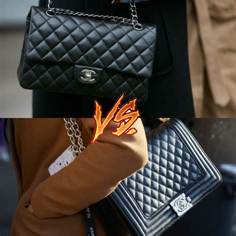 love crossbody vs chanel boy|Chanel bag styles.